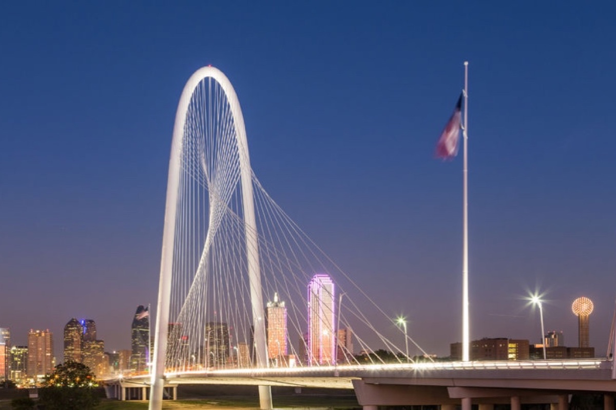 Dallas Margaret Hut hills bridge